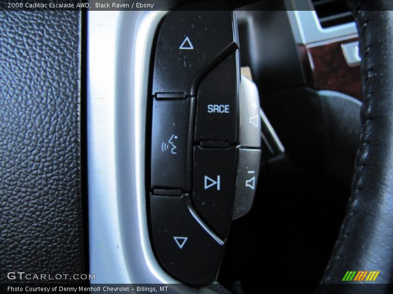 Black Raven / Ebony 2008 Cadillac Escalade AWD