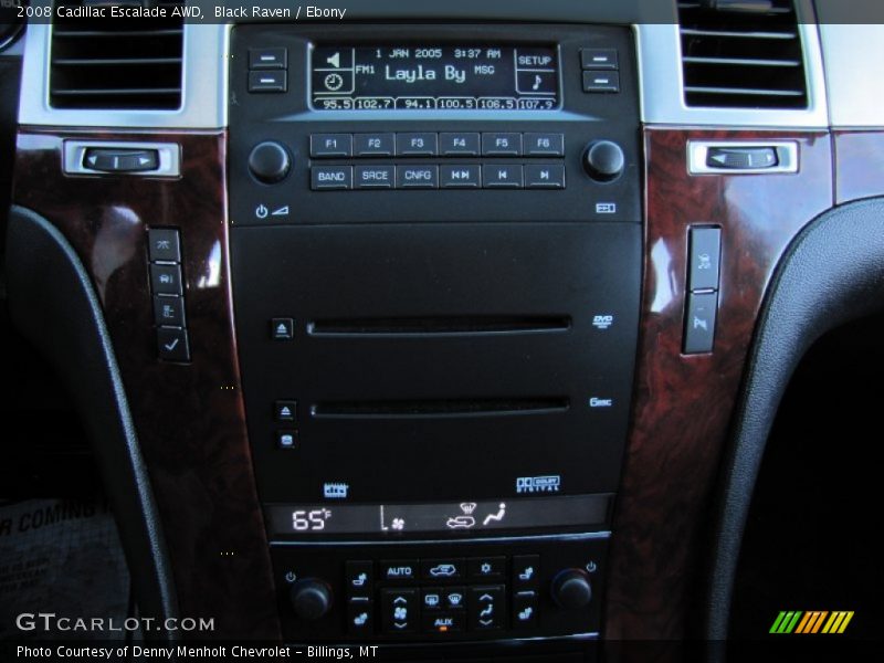 Black Raven / Ebony 2008 Cadillac Escalade AWD