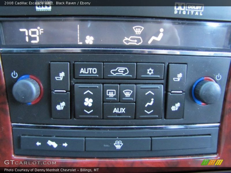 Black Raven / Ebony 2008 Cadillac Escalade AWD