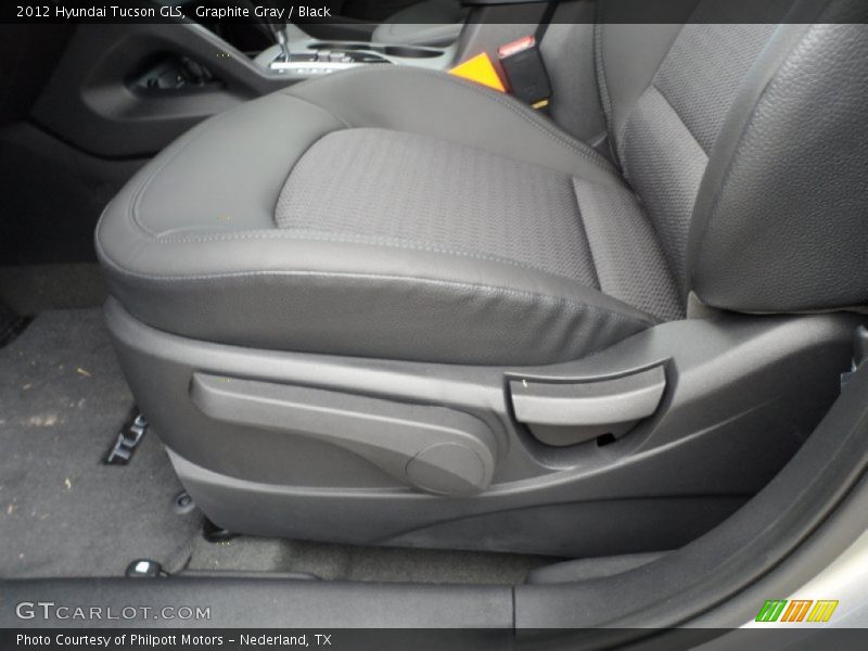 Graphite Gray / Black 2012 Hyundai Tucson GLS