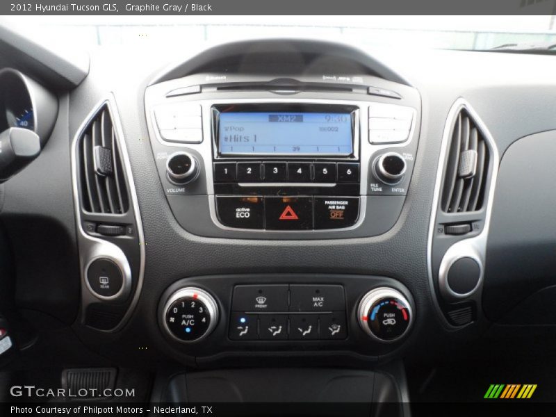 Graphite Gray / Black 2012 Hyundai Tucson GLS