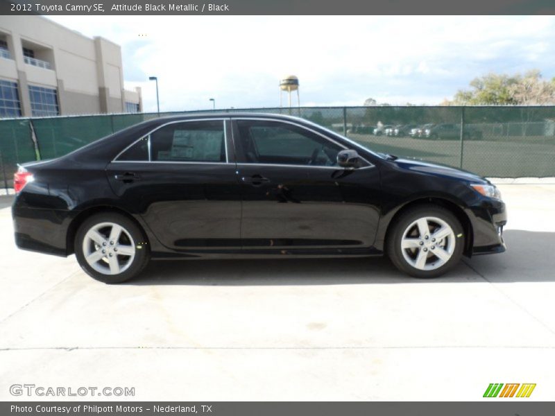 Attitude Black Metallic / Black 2012 Toyota Camry SE