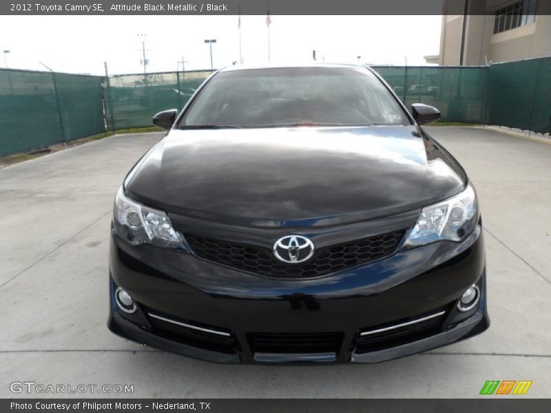 Attitude Black Metallic / Black 2012 Toyota Camry SE