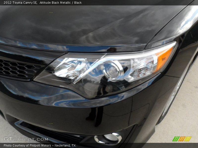 Attitude Black Metallic / Black 2012 Toyota Camry SE