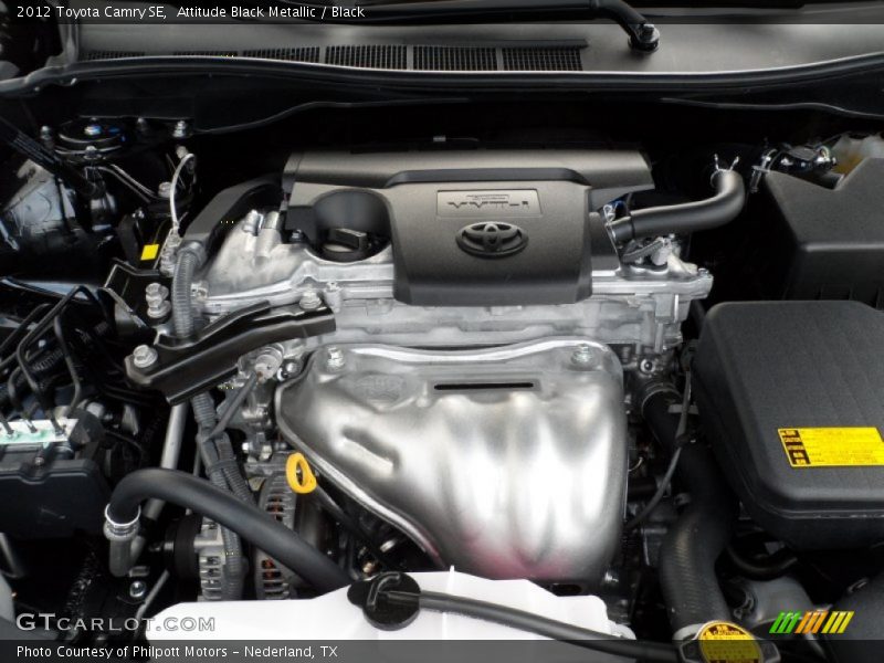 Attitude Black Metallic / Black 2012 Toyota Camry SE