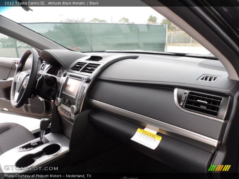 Attitude Black Metallic / Black 2012 Toyota Camry SE