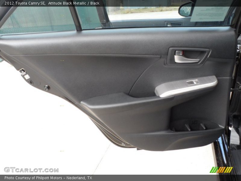 Attitude Black Metallic / Black 2012 Toyota Camry SE