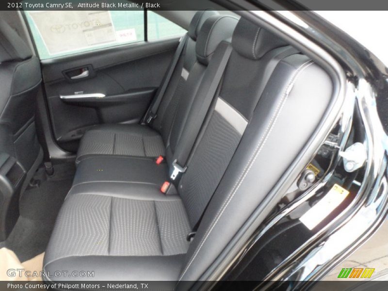 Attitude Black Metallic / Black 2012 Toyota Camry SE