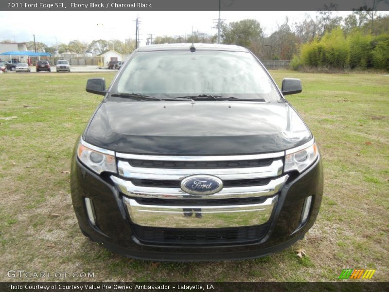 Ebony Black / Charcoal Black 2011 Ford Edge SEL