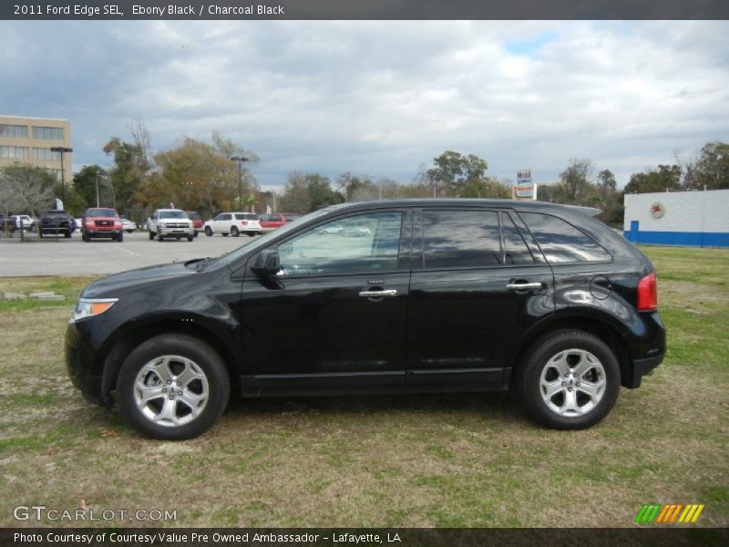 Ebony Black / Charcoal Black 2011 Ford Edge SEL