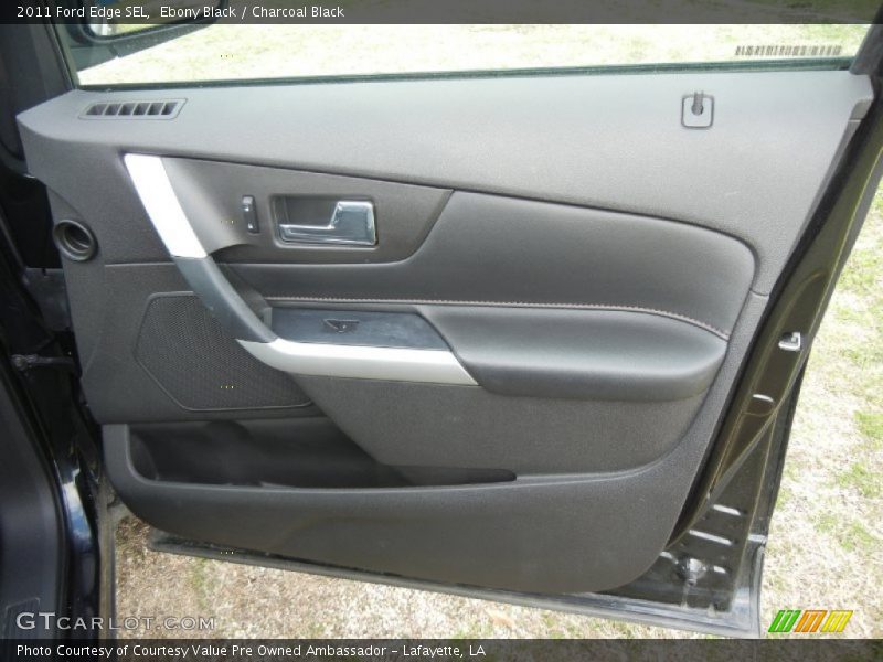 Ebony Black / Charcoal Black 2011 Ford Edge SEL
