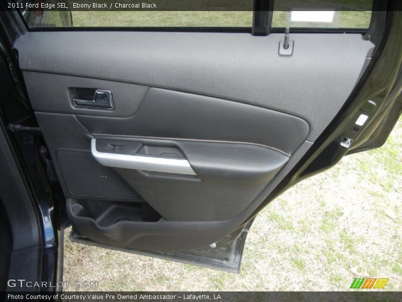 Ebony Black / Charcoal Black 2011 Ford Edge SEL
