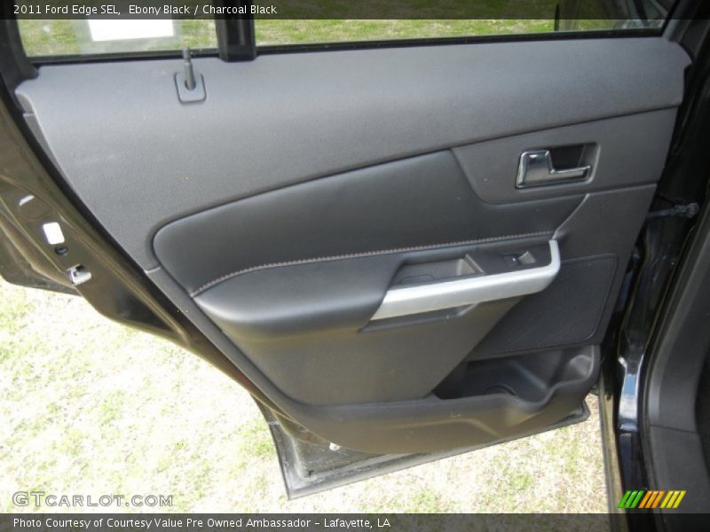 Ebony Black / Charcoal Black 2011 Ford Edge SEL
