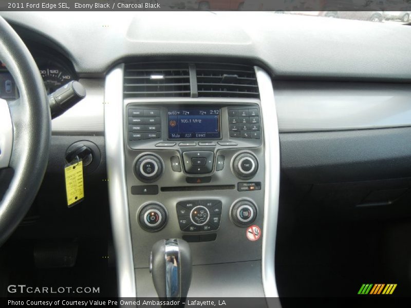 Ebony Black / Charcoal Black 2011 Ford Edge SEL
