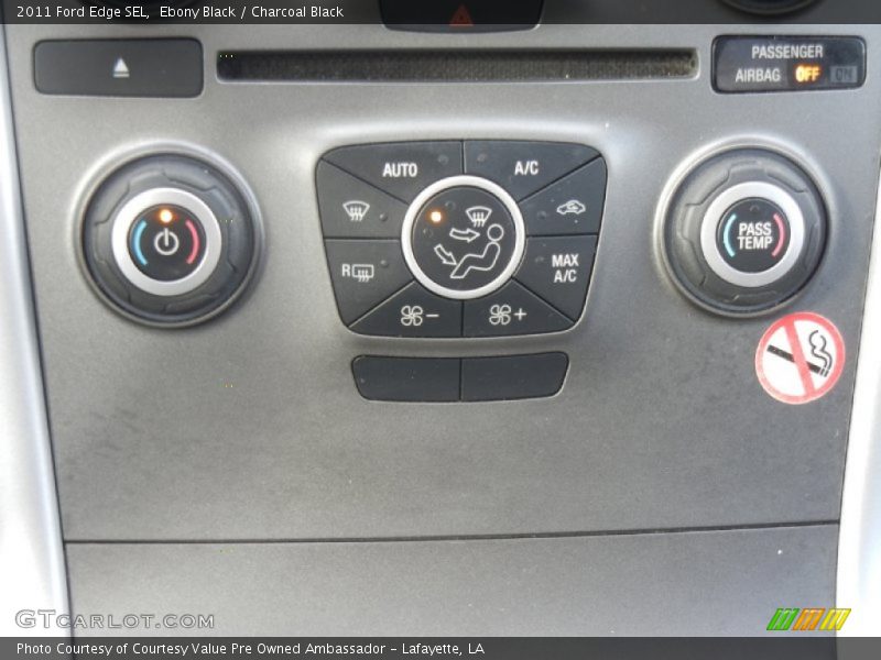 Ebony Black / Charcoal Black 2011 Ford Edge SEL