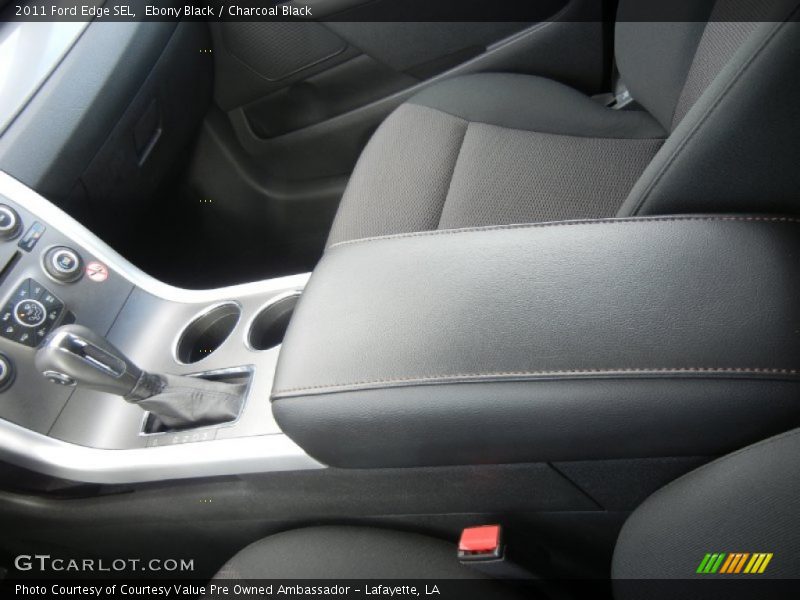 Ebony Black / Charcoal Black 2011 Ford Edge SEL