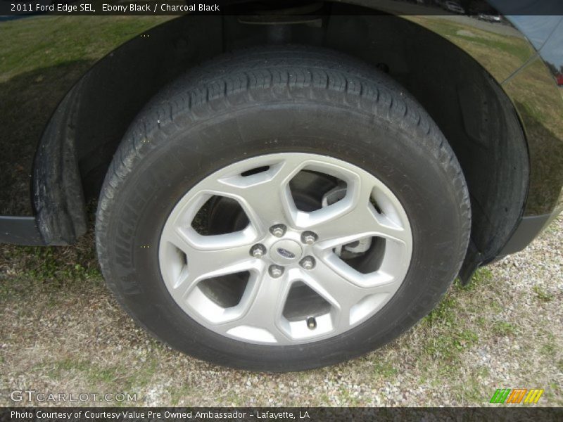 Ebony Black / Charcoal Black 2011 Ford Edge SEL