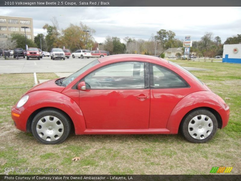Salsa Red / Black 2010 Volkswagen New Beetle 2.5 Coupe