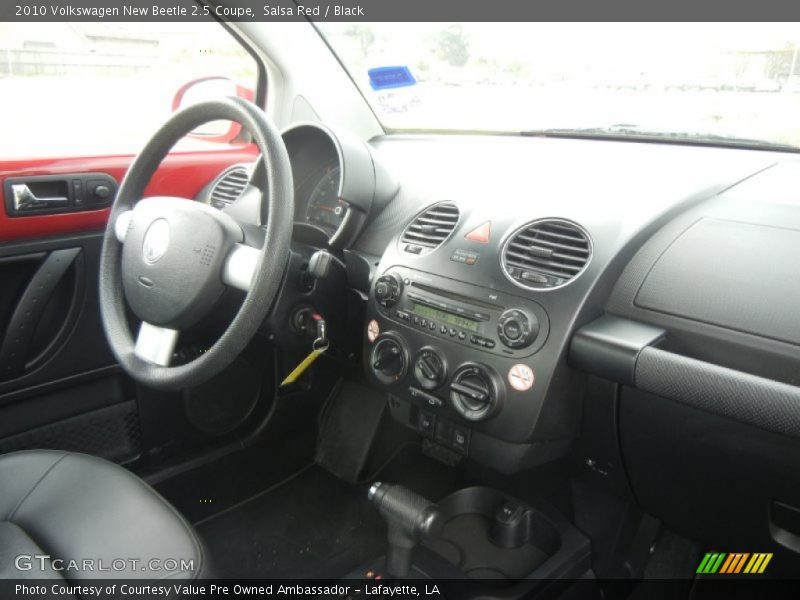 Salsa Red / Black 2010 Volkswagen New Beetle 2.5 Coupe