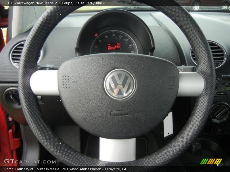 Salsa Red / Black 2010 Volkswagen New Beetle 2.5 Coupe