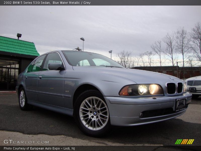 Blue Water Metallic / Grey 2002 BMW 5 Series 530i Sedan