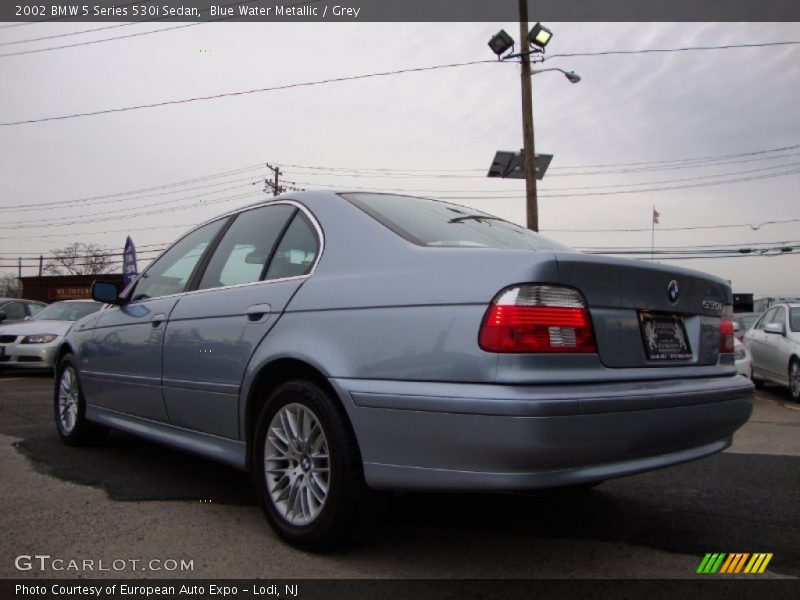 Blue Water Metallic / Grey 2002 BMW 5 Series 530i Sedan