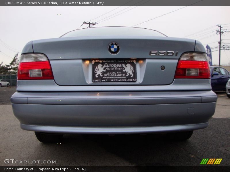 Blue Water Metallic / Grey 2002 BMW 5 Series 530i Sedan