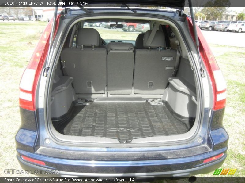 Royal Blue Pearl / Gray 2010 Honda CR-V LX