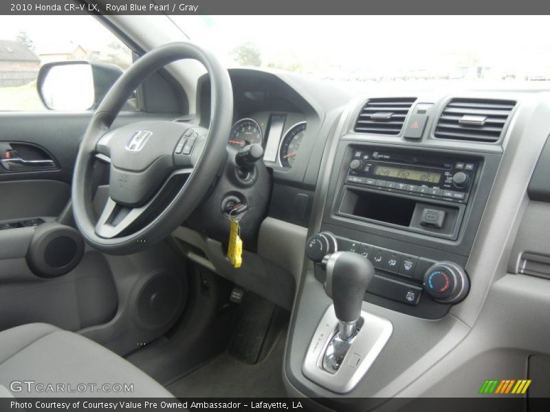 Royal Blue Pearl / Gray 2010 Honda CR-V LX