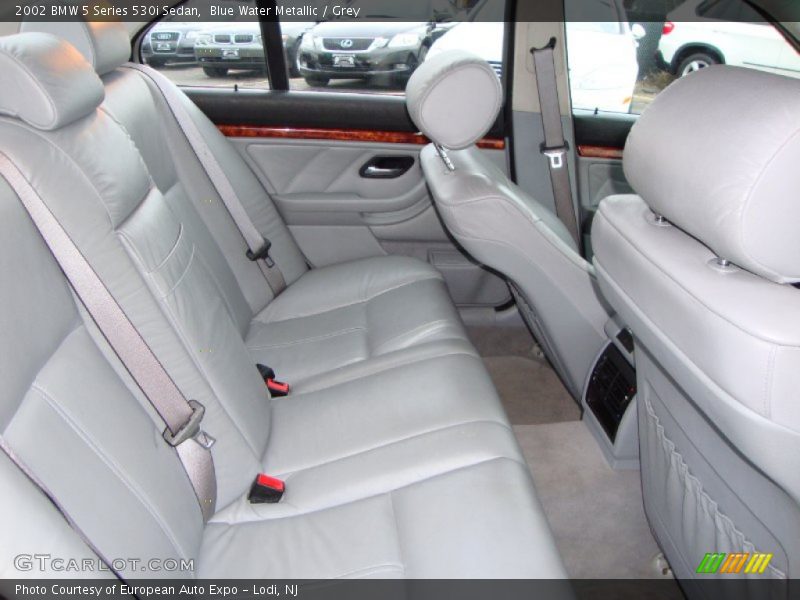 Blue Water Metallic / Grey 2002 BMW 5 Series 530i Sedan