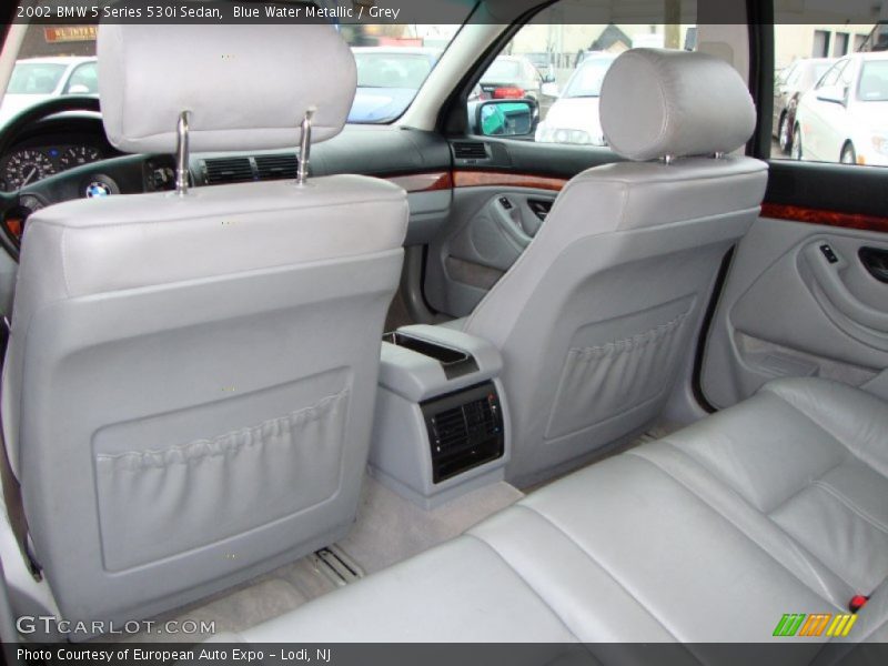 Blue Water Metallic / Grey 2002 BMW 5 Series 530i Sedan