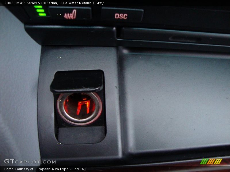 Blue Water Metallic / Grey 2002 BMW 5 Series 530i Sedan