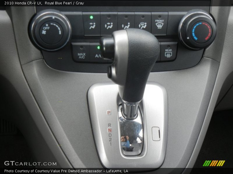 Royal Blue Pearl / Gray 2010 Honda CR-V LX