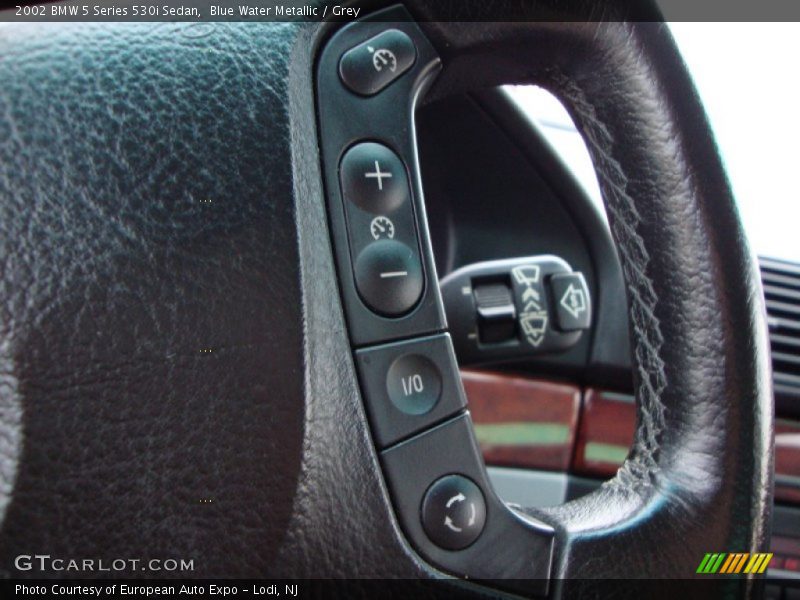 Blue Water Metallic / Grey 2002 BMW 5 Series 530i Sedan