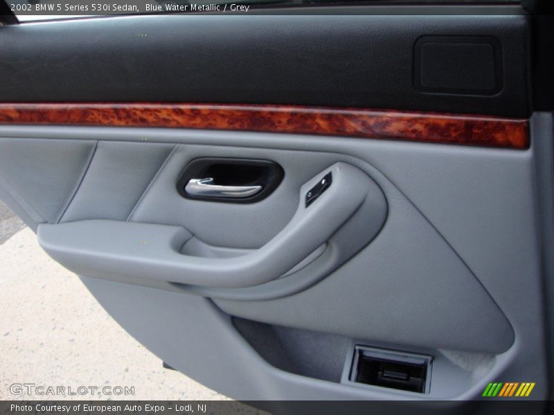 Blue Water Metallic / Grey 2002 BMW 5 Series 530i Sedan