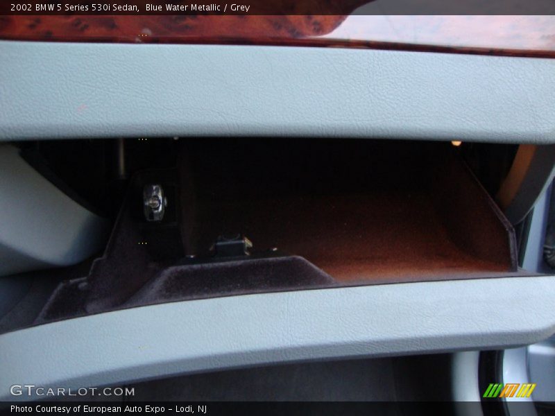 Blue Water Metallic / Grey 2002 BMW 5 Series 530i Sedan