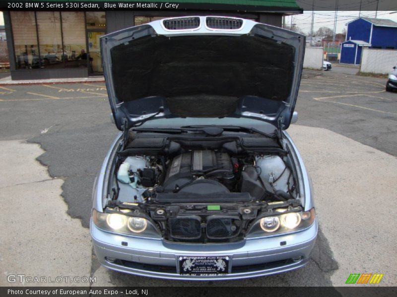 Blue Water Metallic / Grey 2002 BMW 5 Series 530i Sedan