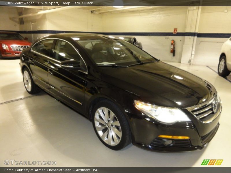 Deep Black / Black 2009 Volkswagen CC VR6 Sport