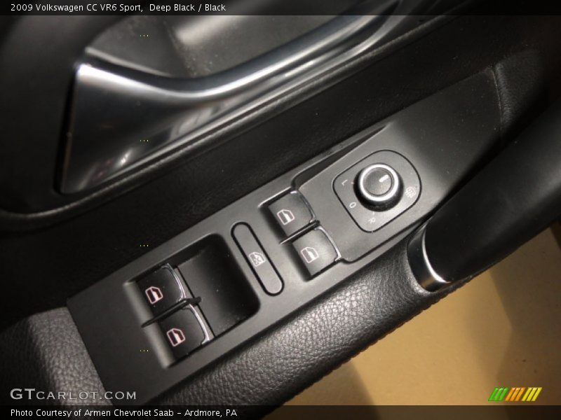 Deep Black / Black 2009 Volkswagen CC VR6 Sport