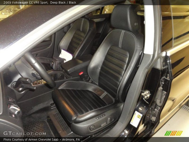 Deep Black / Black 2009 Volkswagen CC VR6 Sport