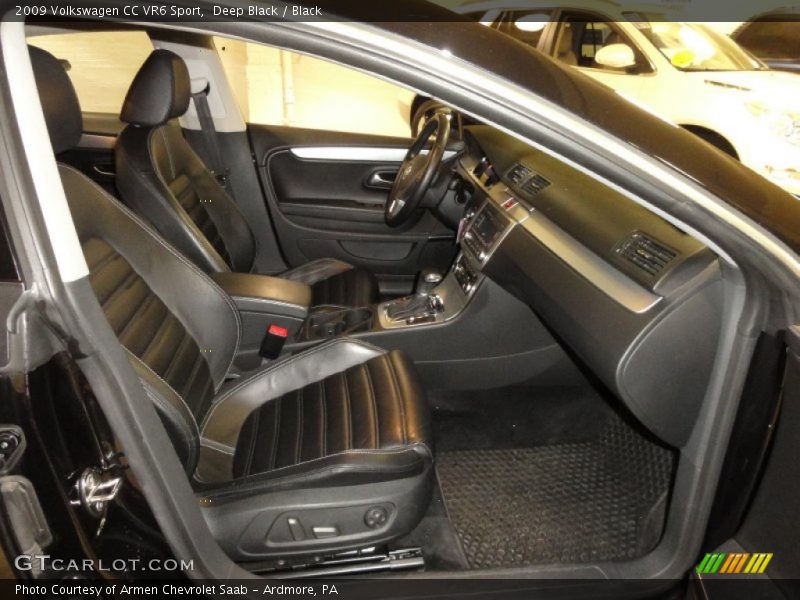 Deep Black / Black 2009 Volkswagen CC VR6 Sport