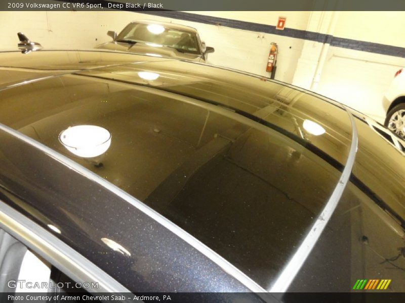 Deep Black / Black 2009 Volkswagen CC VR6 Sport