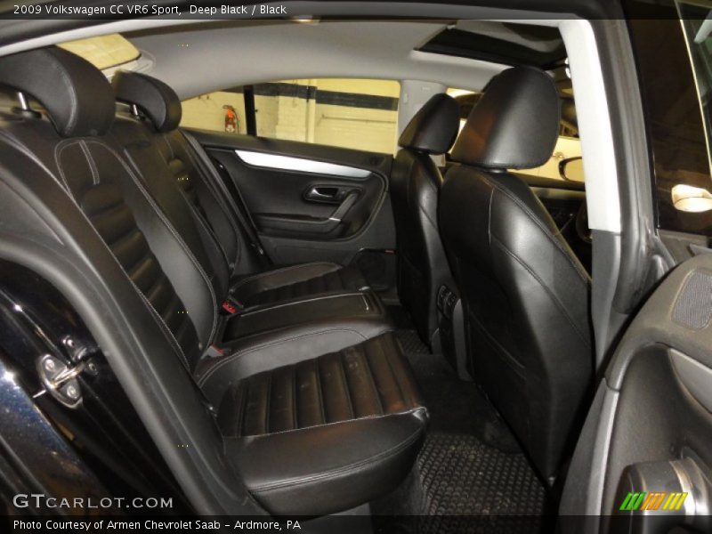 Deep Black / Black 2009 Volkswagen CC VR6 Sport