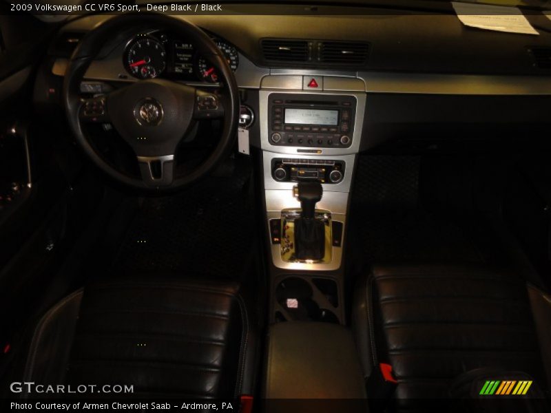 Deep Black / Black 2009 Volkswagen CC VR6 Sport