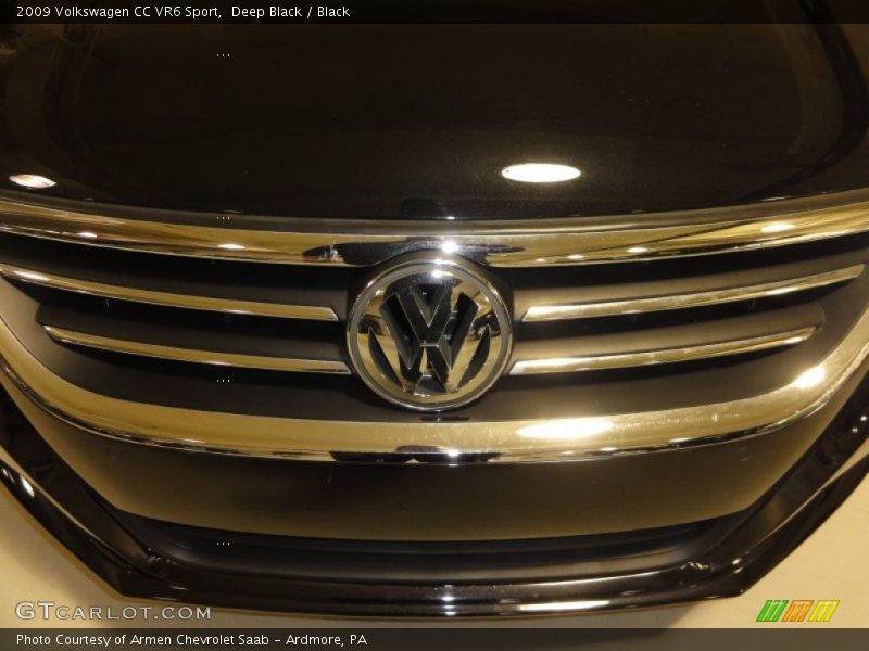Deep Black / Black 2009 Volkswagen CC VR6 Sport