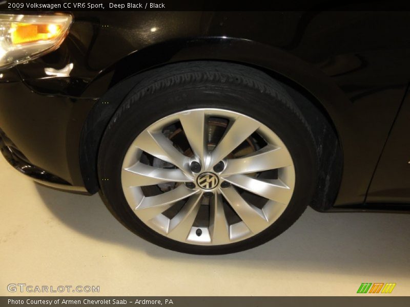 Deep Black / Black 2009 Volkswagen CC VR6 Sport