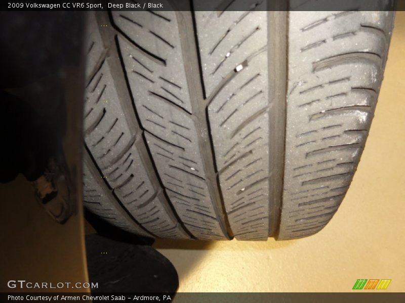 Deep Black / Black 2009 Volkswagen CC VR6 Sport