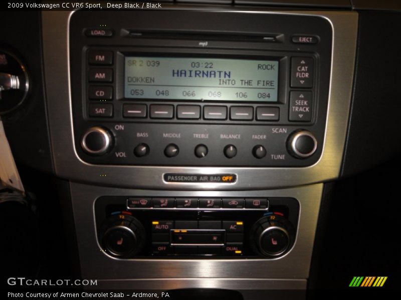 Deep Black / Black 2009 Volkswagen CC VR6 Sport
