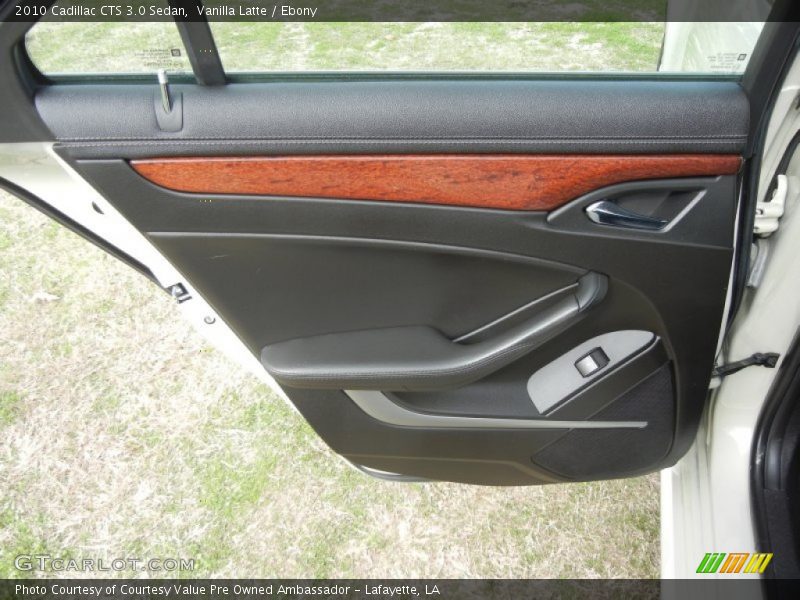 Vanilla Latte / Ebony 2010 Cadillac CTS 3.0 Sedan