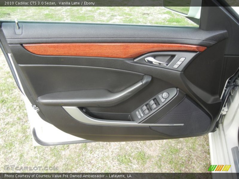 Vanilla Latte / Ebony 2010 Cadillac CTS 3.0 Sedan